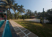 Lawn and hall view