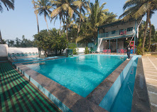 Pool view at Dove Nest
