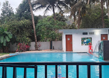 Seating near the pool